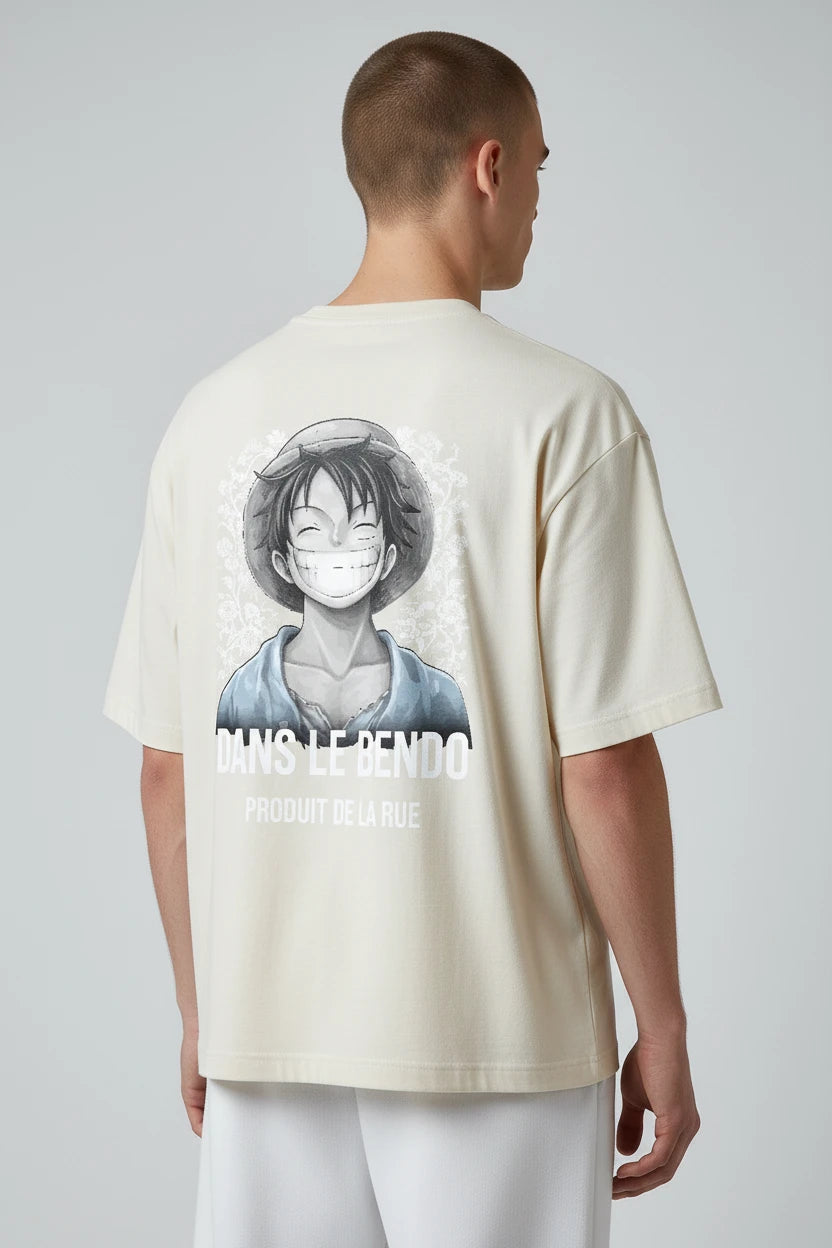 T-shirt homme Dans le Bendo imprimé manga
