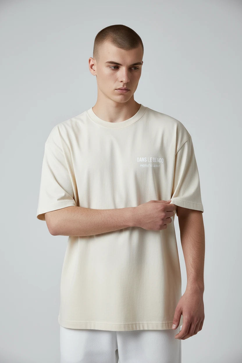 T-shirt homme Dans le Bendo imprimé manga