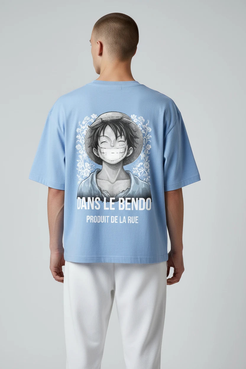 T-shirt homme Dans le Bendo imprimé manga