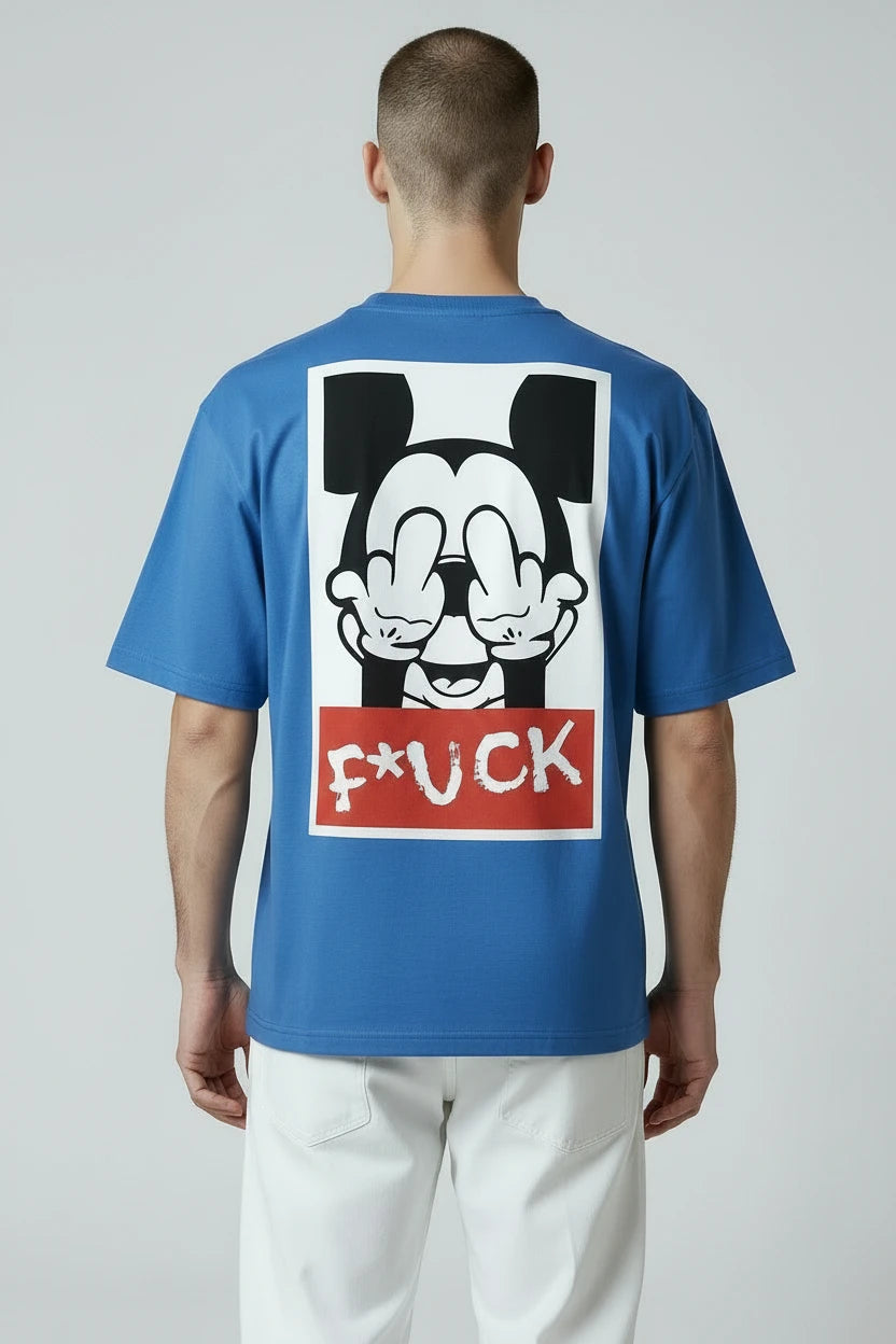 T-shirt homme personnage cartoon imprimé