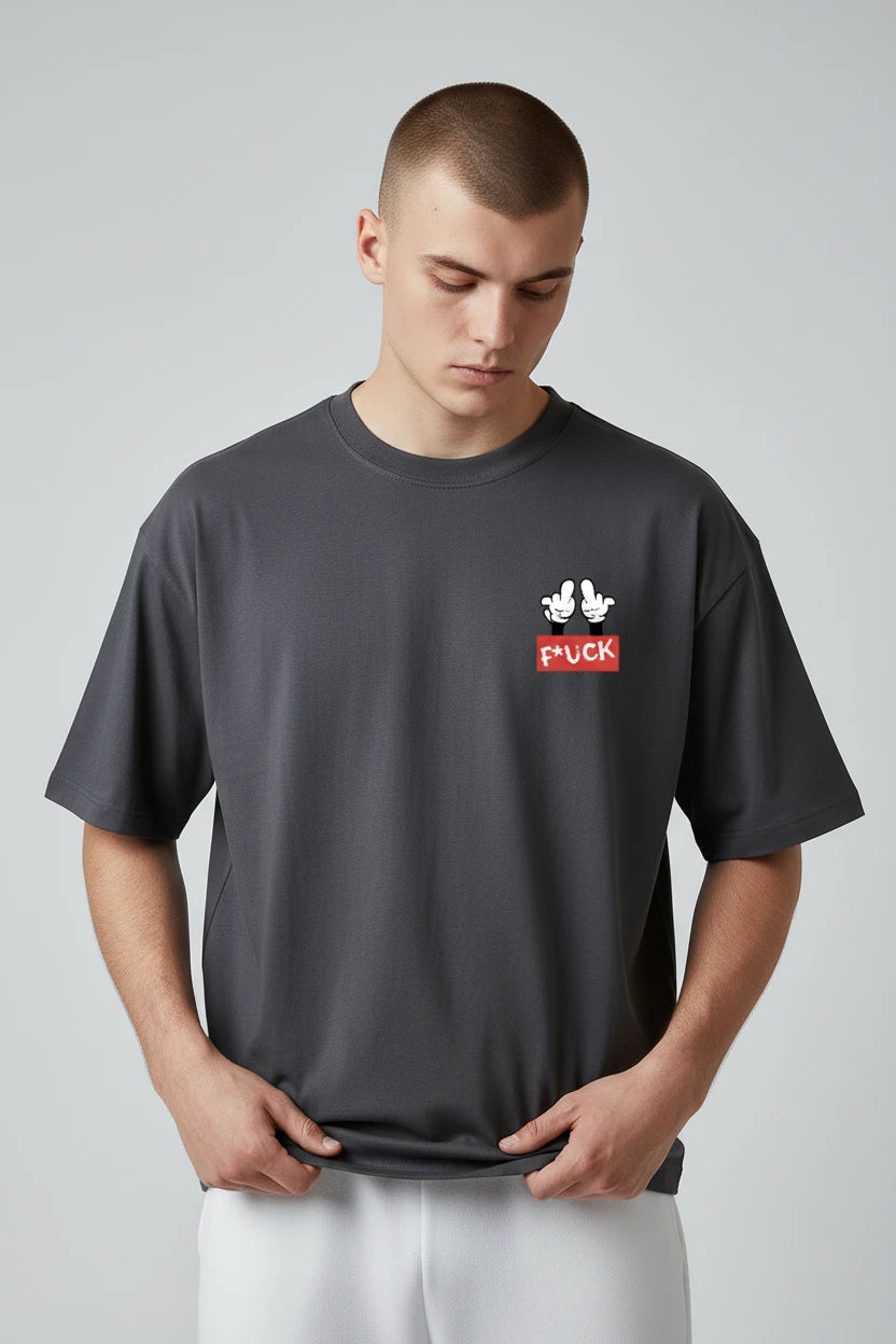T-shirt homme personnage cartoon imprimé