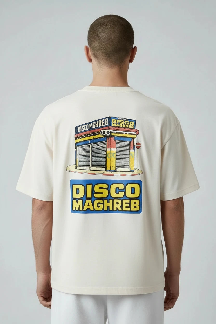 T-shirt homme Disco Maghreb imprimé vintage