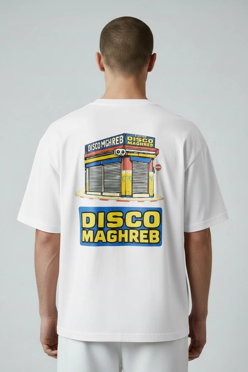 T-shirt homme Disco Maghreb imprimé vintage