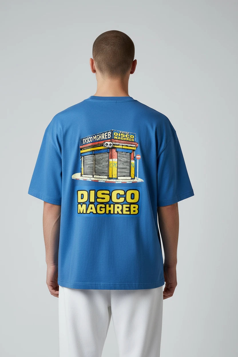 T-shirt homme Disco Maghreb imprimé vintage