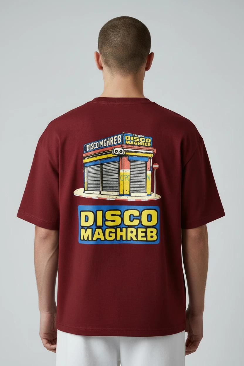 T-shirt homme Disco Maghreb imprimé vintage