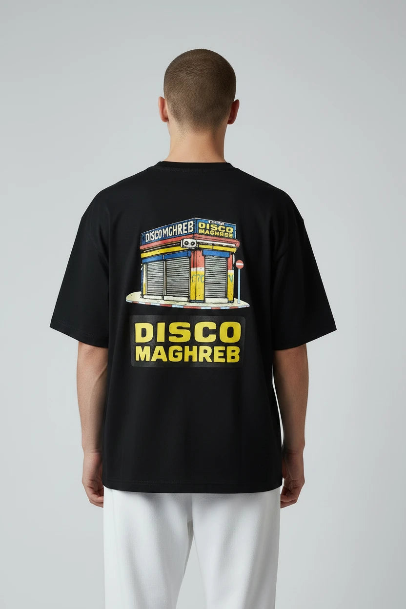 T-shirt homme Disco Maghreb imprimé vintage