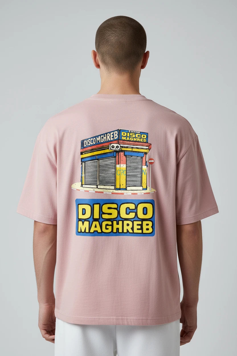 T-shirt homme Disco Maghreb imprimé vintage