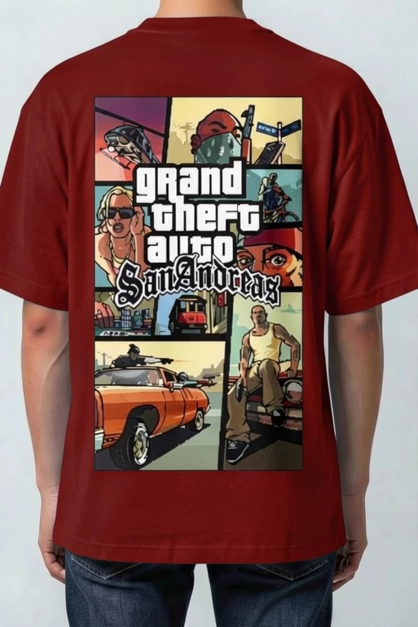T-shirt homme Grove Street Legend imprimé gaming