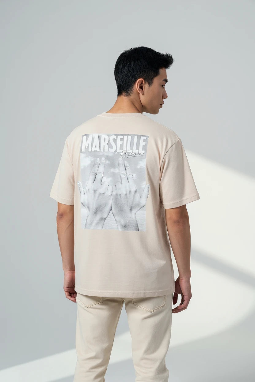 T-shirt homme Marseille bébé signe JUL