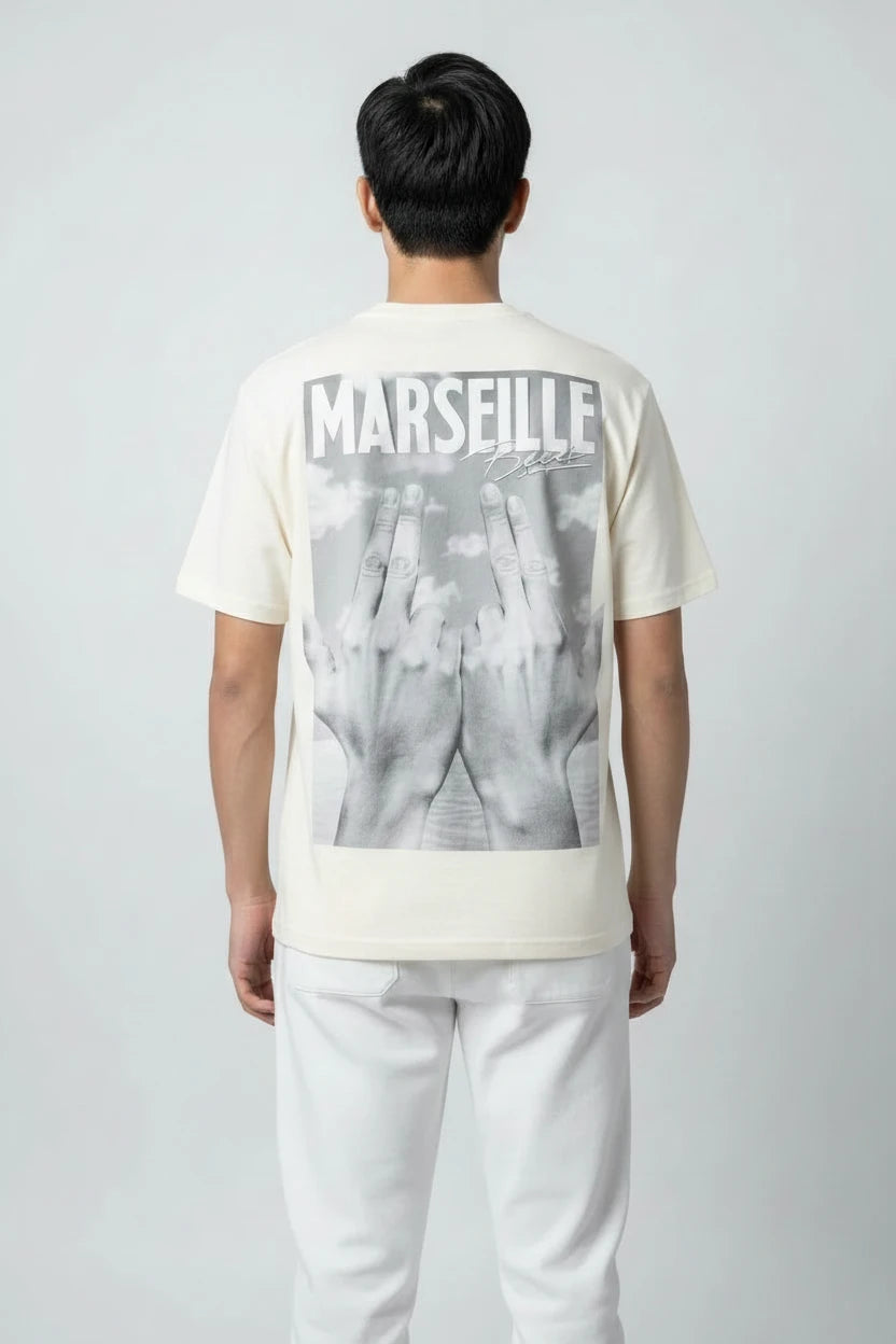 T-shirt homme Marseille bébé signe JUL