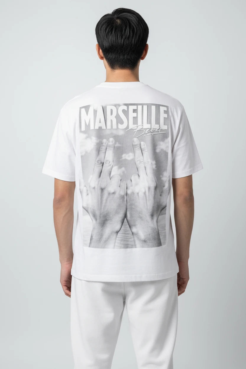 T-shirt homme Marseille bébé signe JUL
