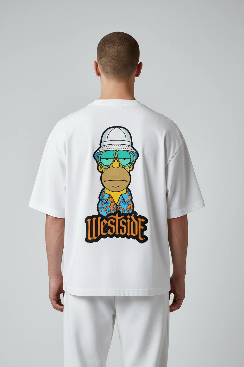 T-shirt homme Westside imprimé cartoon