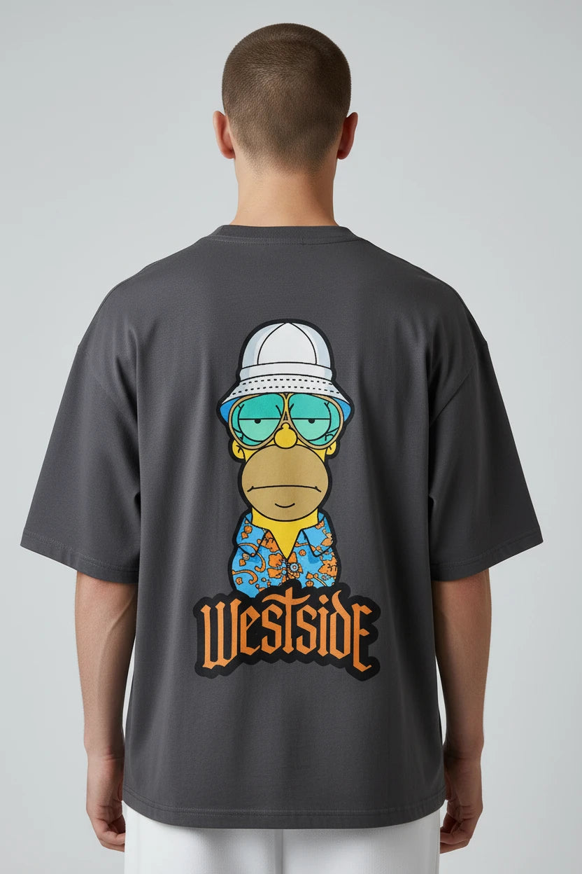 T-shirt homme Westside imprimé cartoon