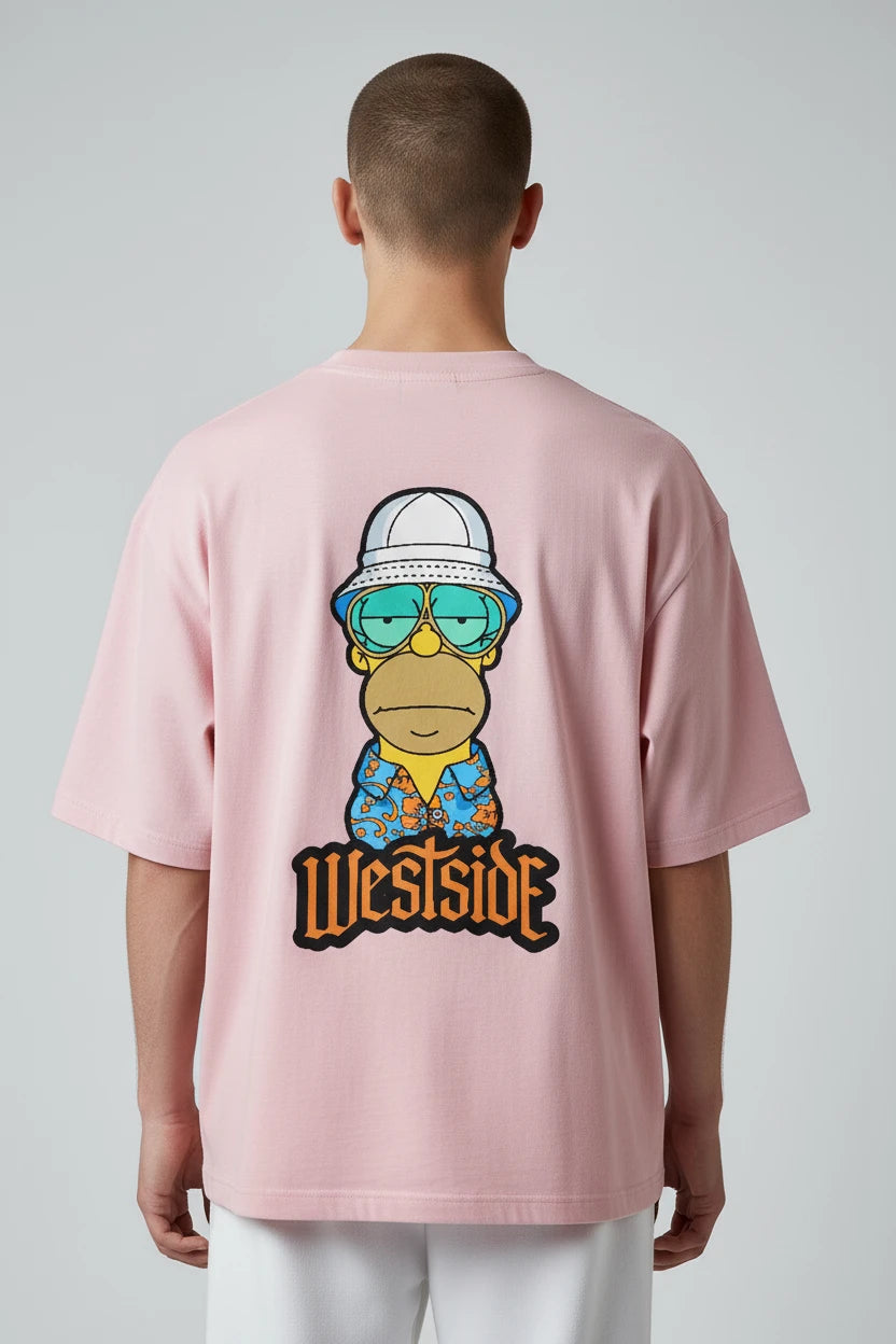 T-shirt homme Westside imprimé cartoon