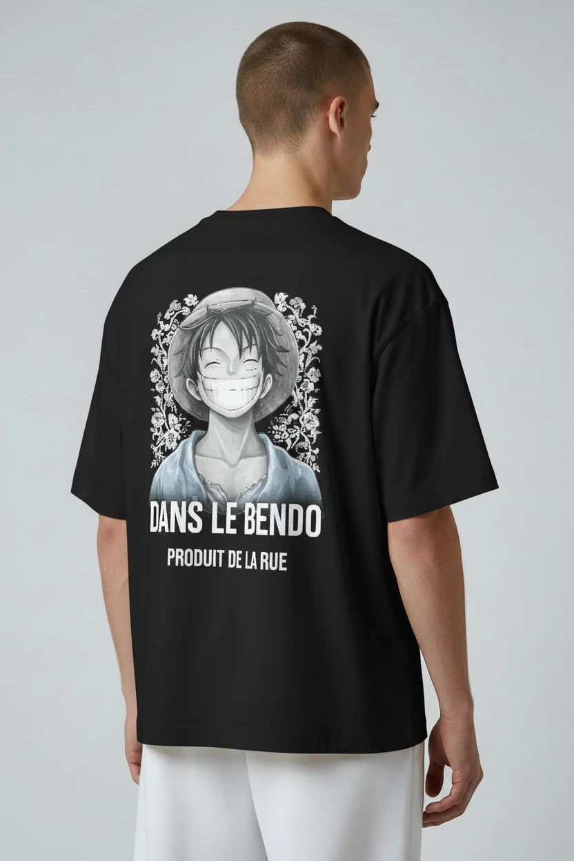 T-shirt homme Dans le Bendo imprimé manga