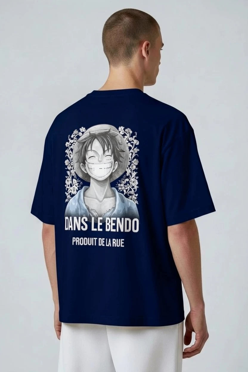 T-shirt homme Dans le Bendo imprimé manga