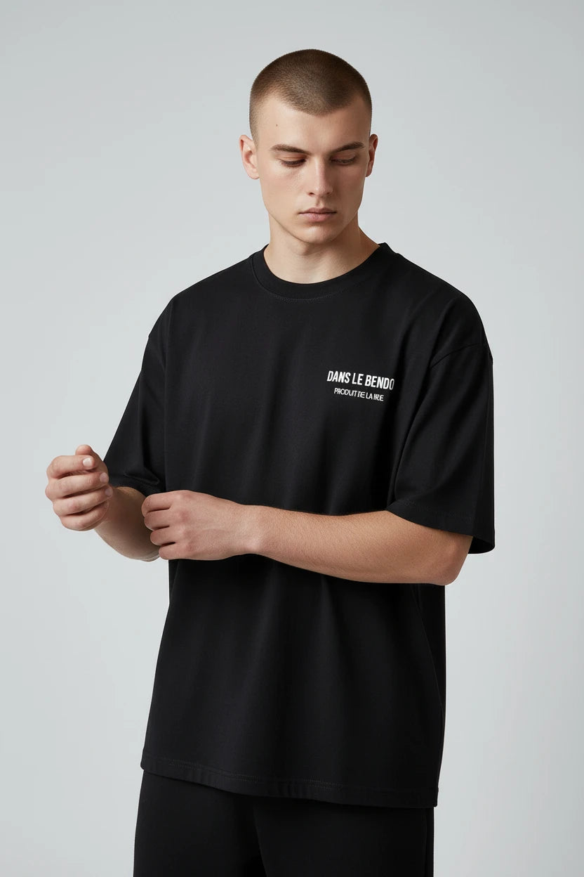 T-shirt homme Dans le Bendo imprimé manga