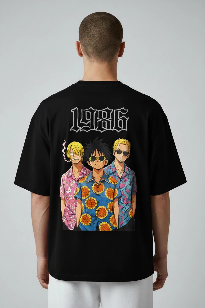 T-shirt homme manga trio One Piece