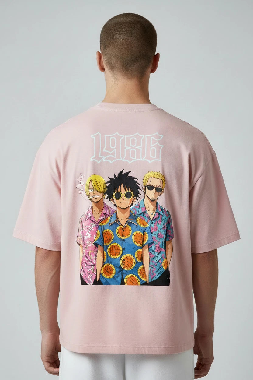 T-shirt homme manga trio One Piece