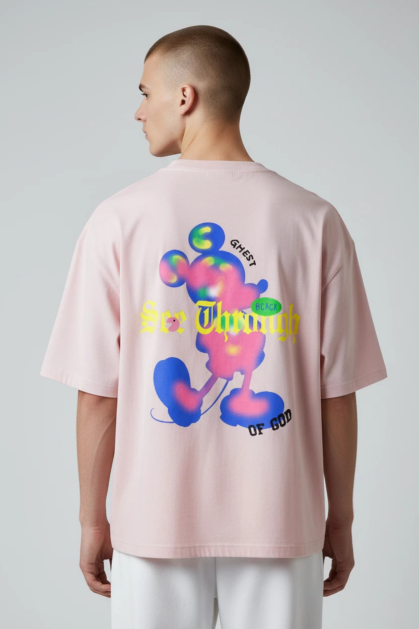 T-shirt homme I Don’t Coward imprimé cartoon