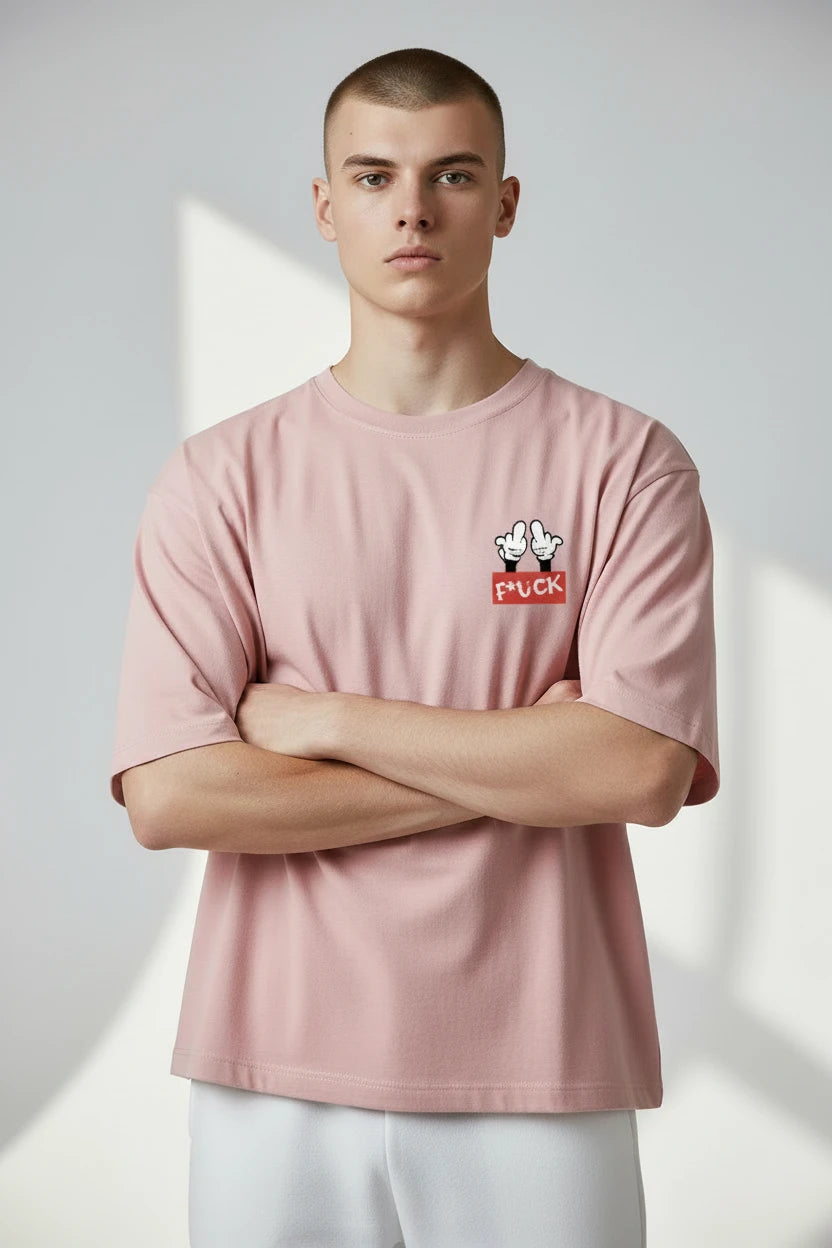 T-shirt homme personnage cartoon imprimé