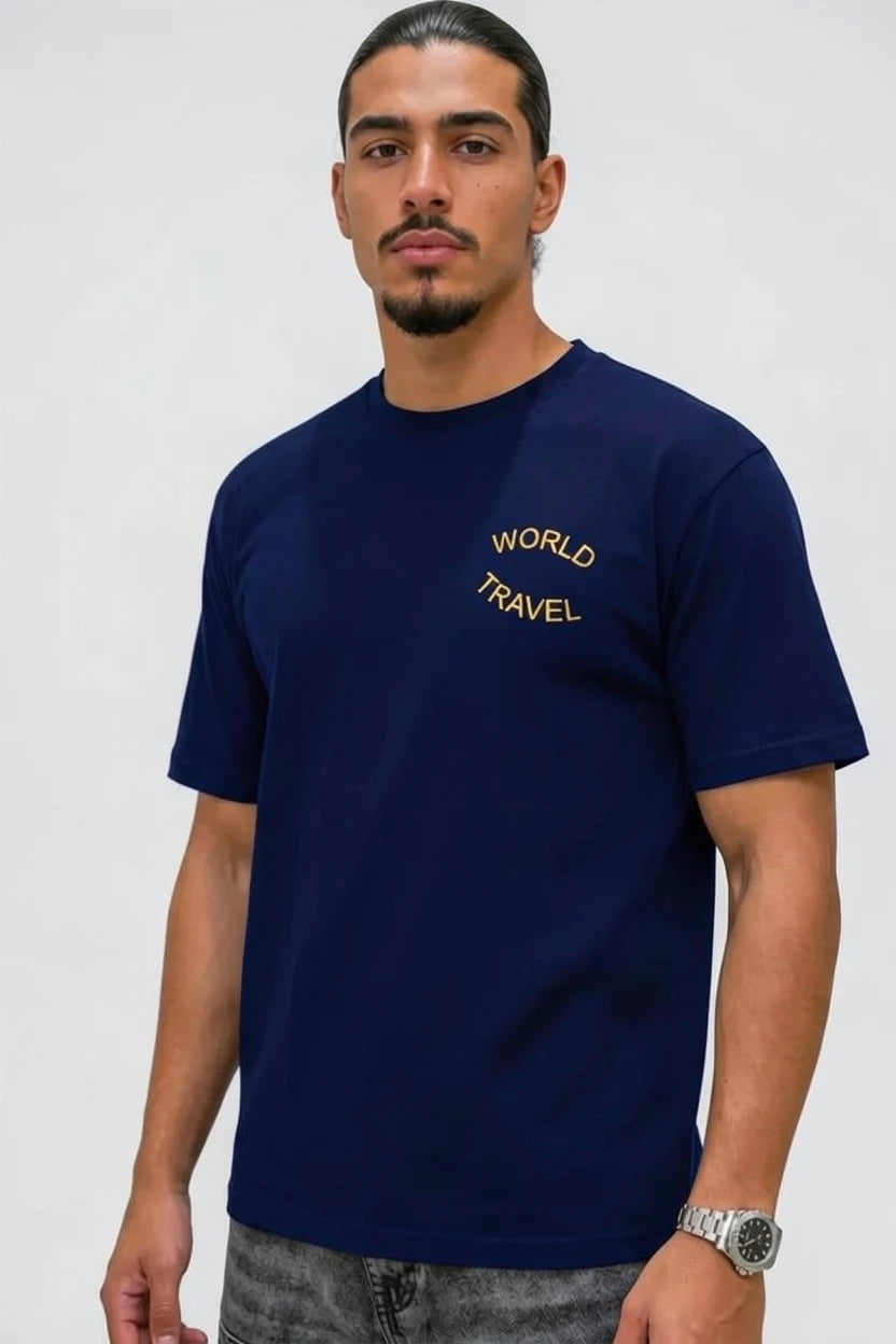 T-shirt homme World Travel
