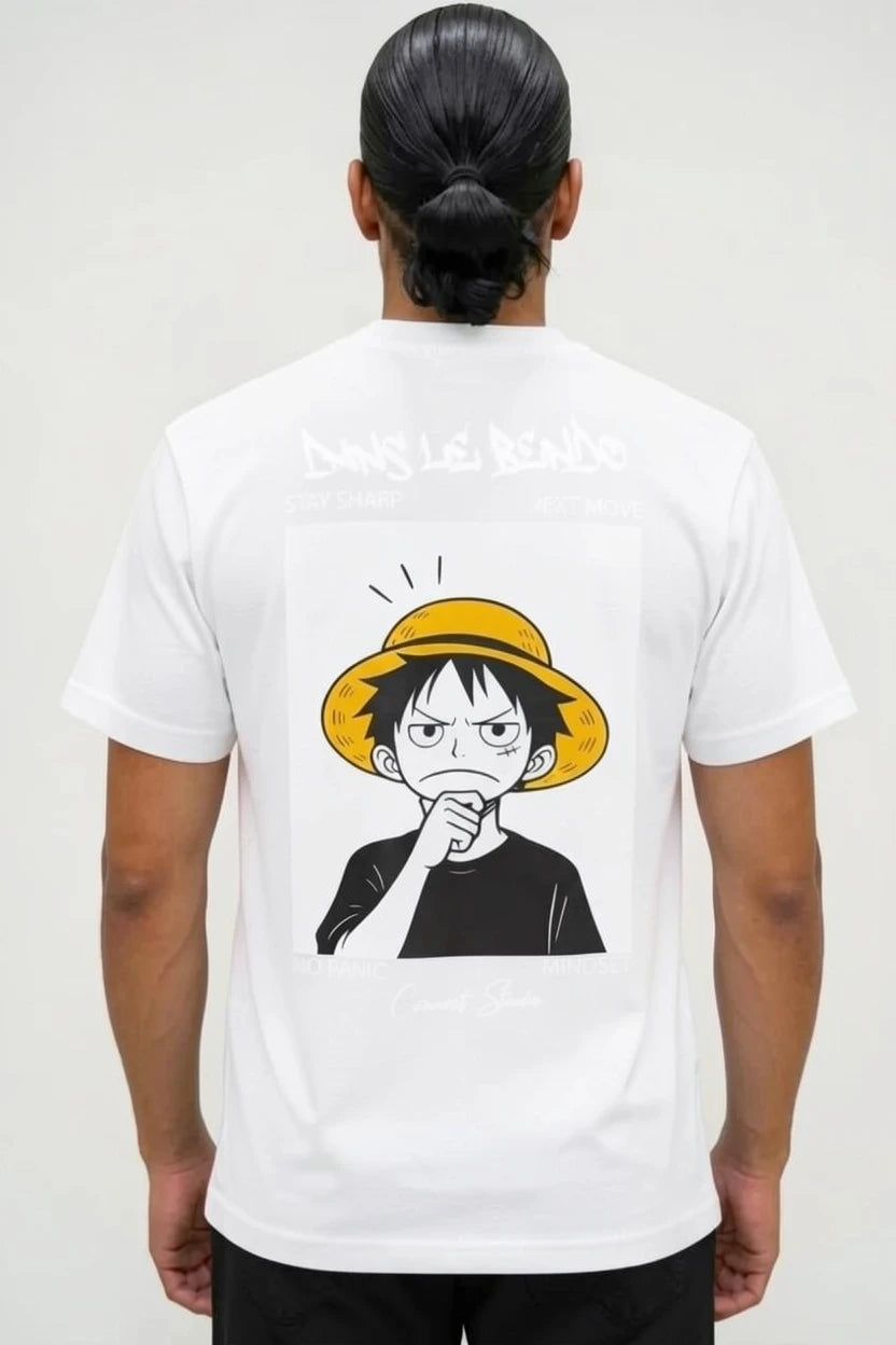 T-shirt Dans Le Bendo – Édition Luffy énervé