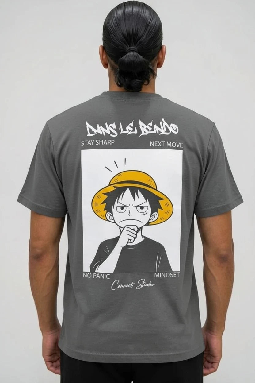 T-shirt Dans Le Bendo – Édition Luffy énervé