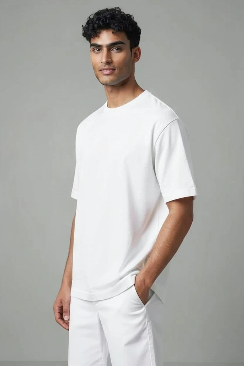 T-shirt Uni Coupe semi Oversize