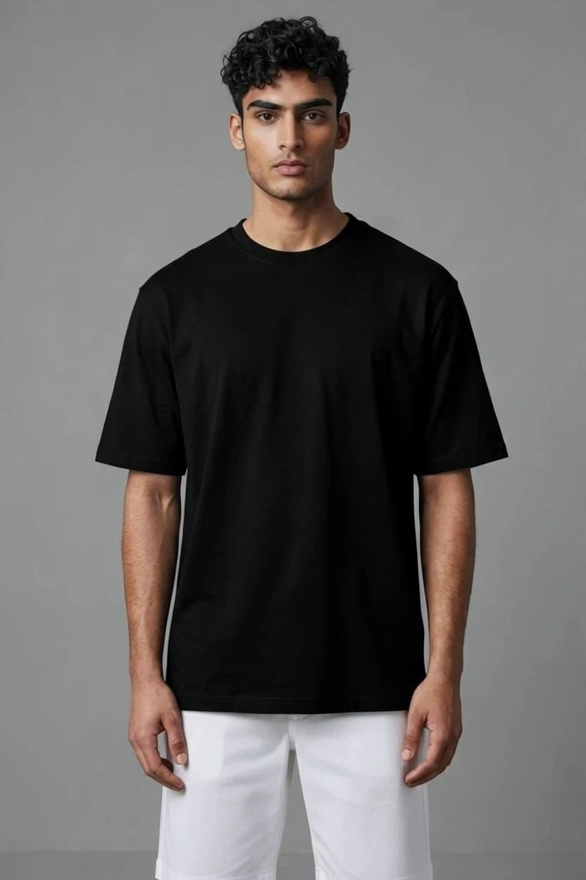 T-shirt Uni Coupe semi Oversize