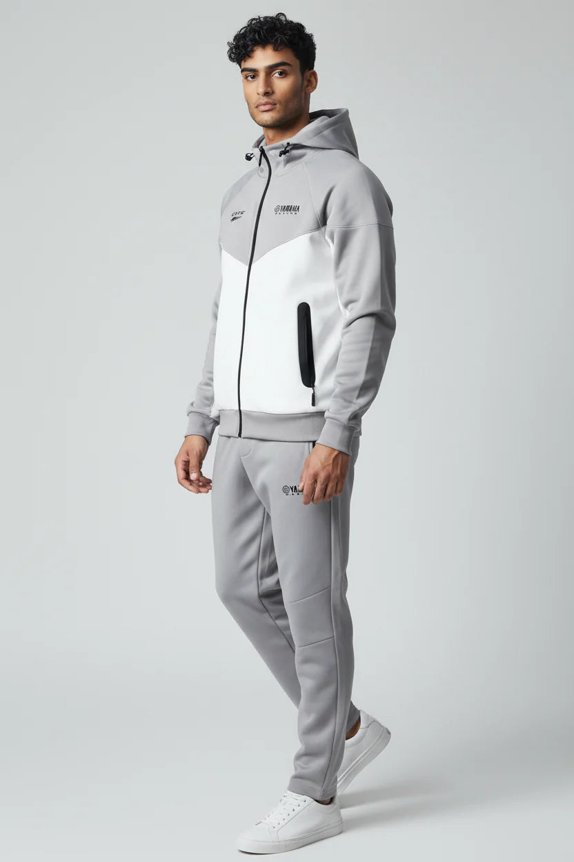 Ensemble survêtement Yamaha Urban Track Edition - Gris souris & Blanc