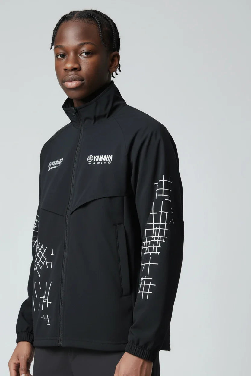 Ensemble Survêtement Yamaha Kid – Noir détails